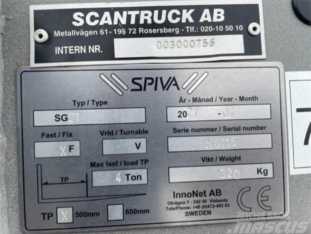  Spiva/Innonet SPIVA 4T 1600/1500 Forquilhas