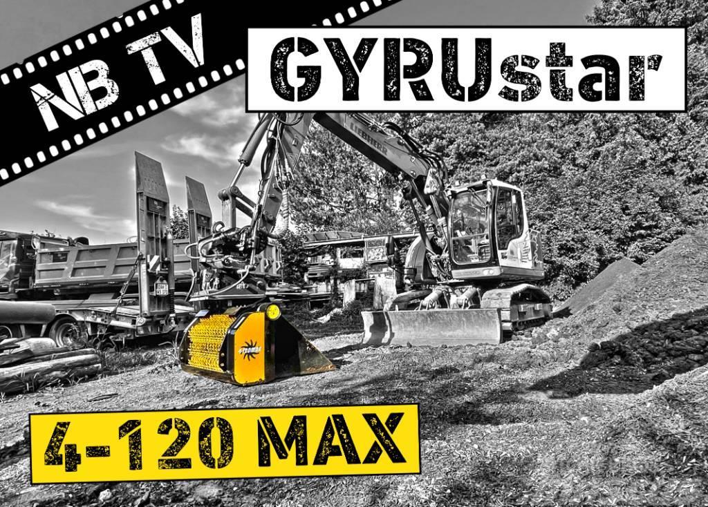 Gyru-Star 4-120MAX | Separatorschaufel Bagger Baldes crivo