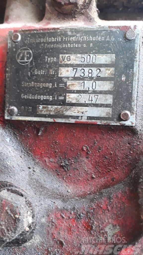 ZF VG500 transfer gearbox/jakolaatikko Caixas de velocidades