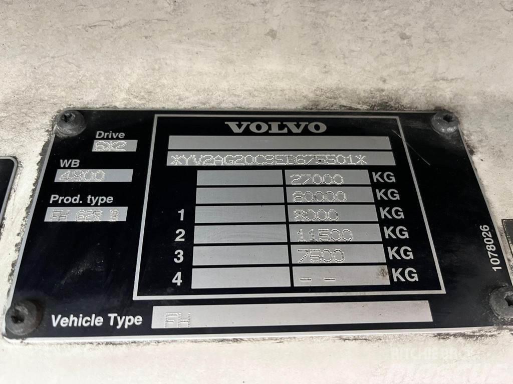 Volvo FH 460 6x2 HULTSTEINS / BOX L=7394 mm Camiões caixa temperatura controlada