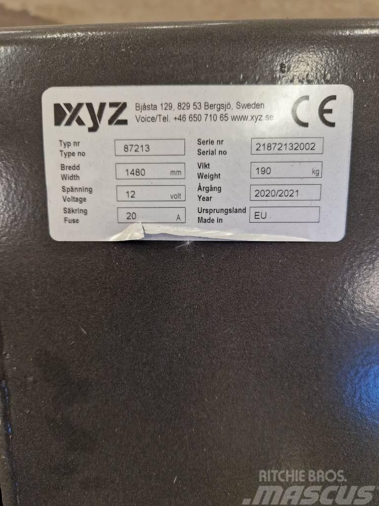 XYZ Sandspridare Compact 1,3 Elektrisk Outros componentes