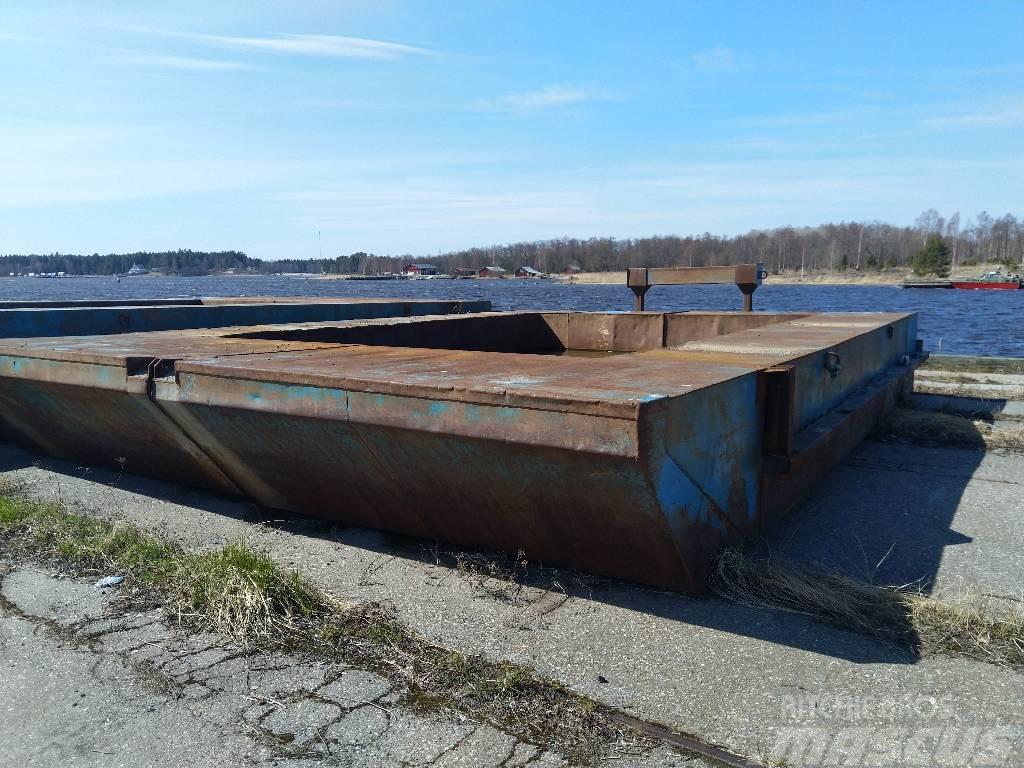  Mud barge foldable / taittuvat Batelões / barcaças e pontões