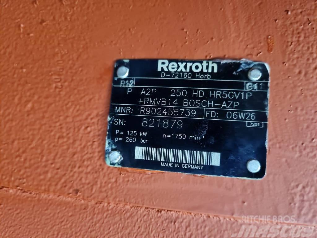 Rexroth A2P250HD HR5GV1P + RMVB14 Escavadoras especiais