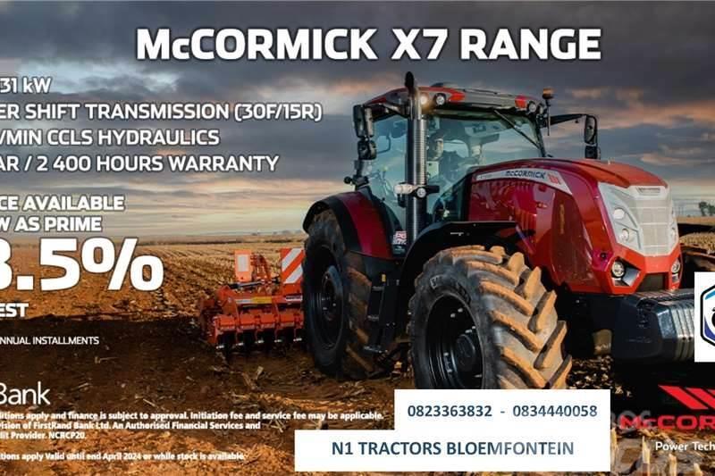 McCormick PROMO - McCormick X7 Range 121 - 131kW Tratores Agrícolas usados