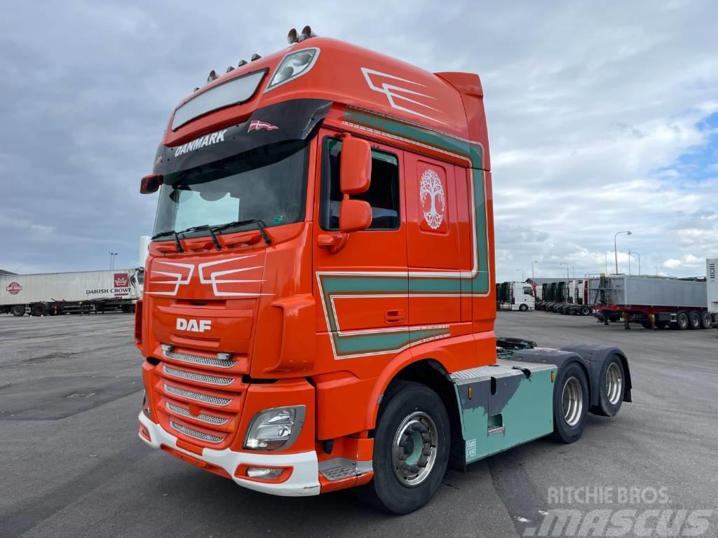 DAF XF510 6x2 Double Bogie Super Space Cab Hydr. Tractores (camiões)