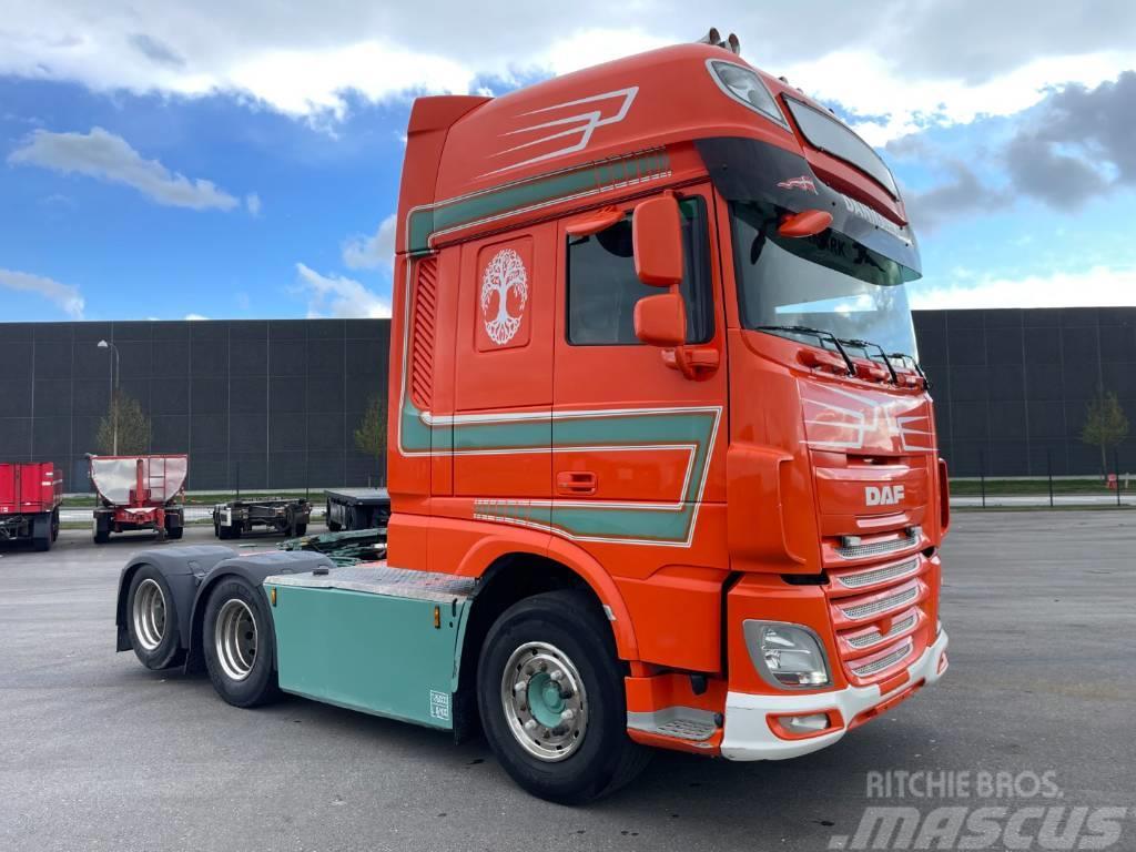 DAF XF510 6x2 Double Bogie Super Space Cab Hydr. Tractores (camiões)