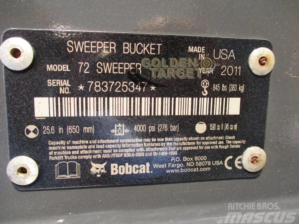 Bobcat 72 Sweeper Bucket Outros componentes