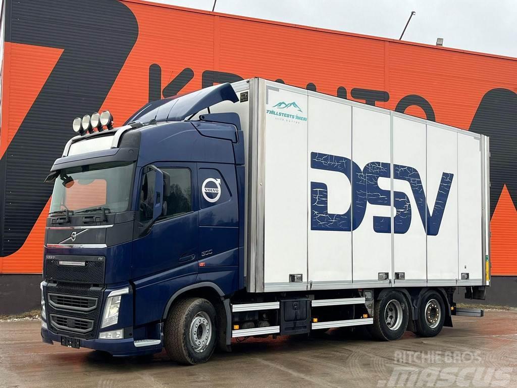 Volvo FH 500 6x2 BOX L=7400 mm Camiões de caixa fechada