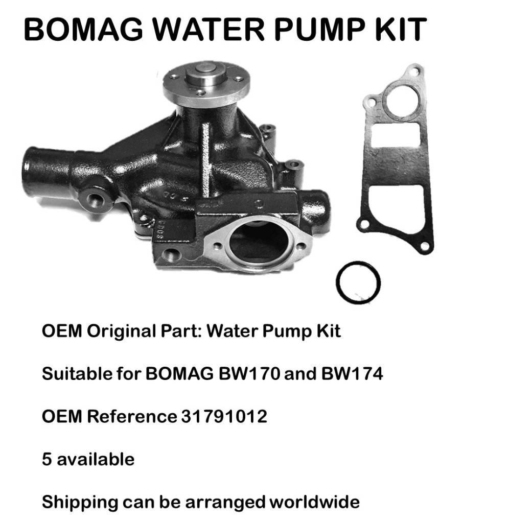 Bomag BW 170 Water Pump Hidráulica