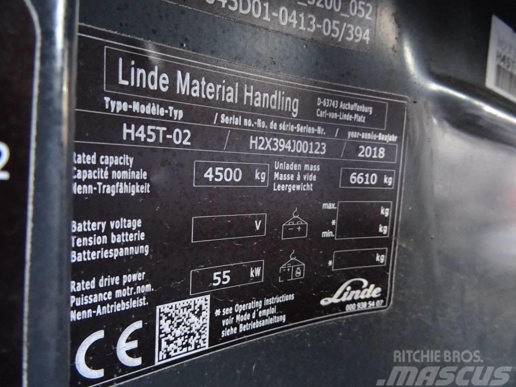 Linde H45T-02 Empilhadores Diesel
