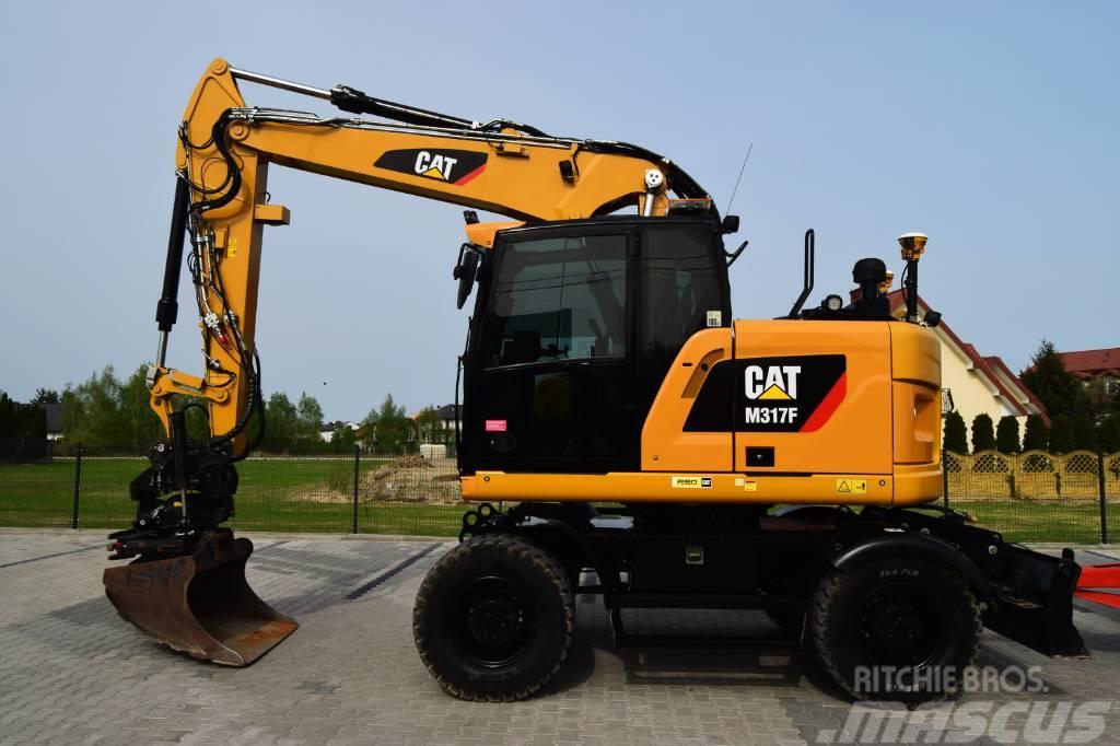 CAT M 317 F M 318 F  COMPACT |2017|rototilt |system 3d Escavadoras de rodas