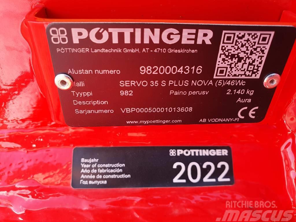 Pöttinger Servo 35 S Plus Nova Charruas reversíveis