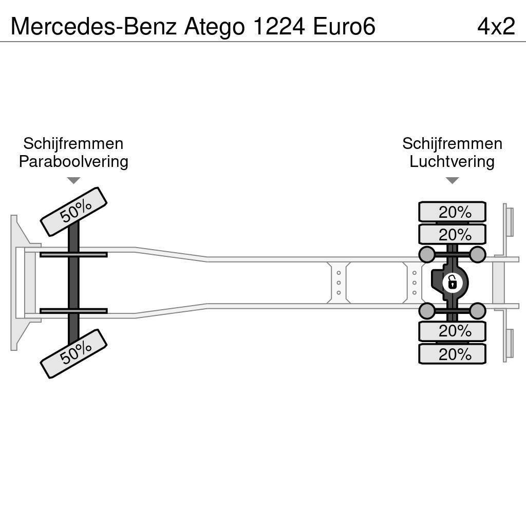 Mercedes-Benz Atego 1224 Euro6 Camiões estrado/caixa aberta