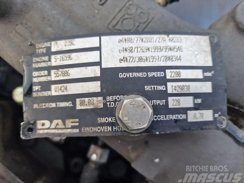 DAF PE 228 C Motores