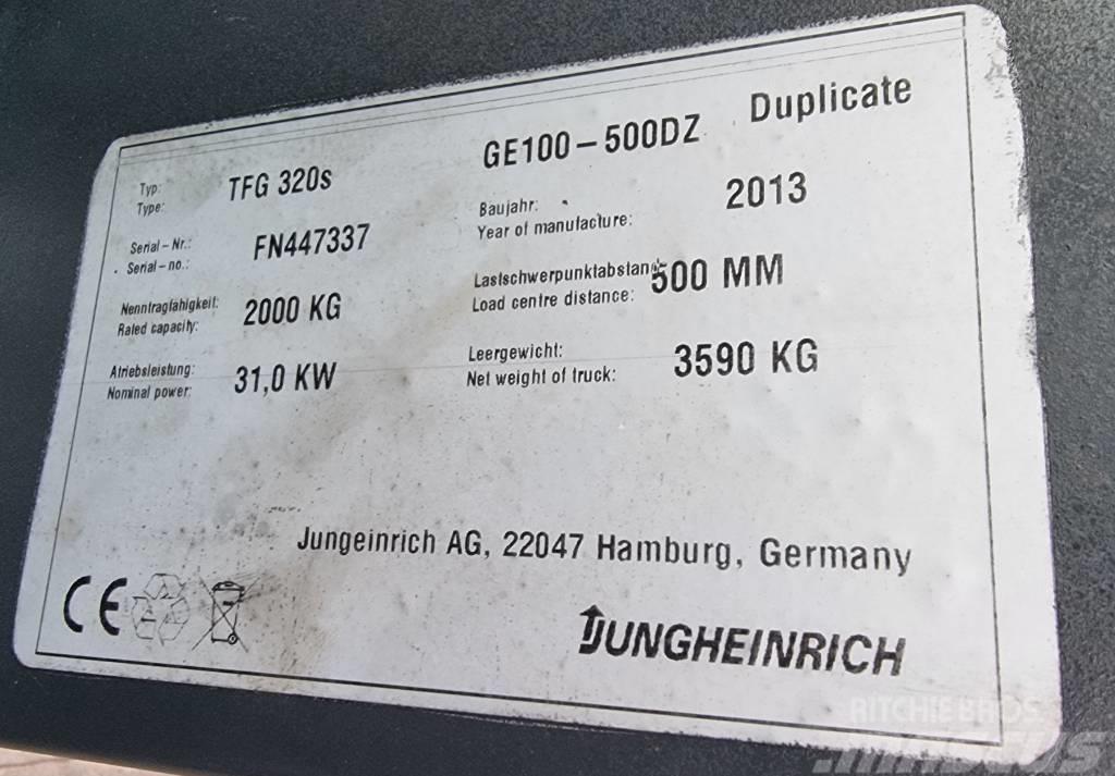Jungheinrich TFG 320s Empilhadores a gás
