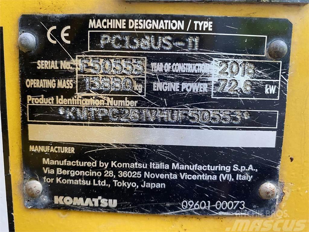 Komatsu PC138US-11 Escavadoras de rastos