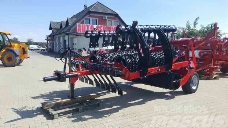 Agro-Factory GROM, 6,3m 530mm cambridge roller + crossboard Rolos agrícolas