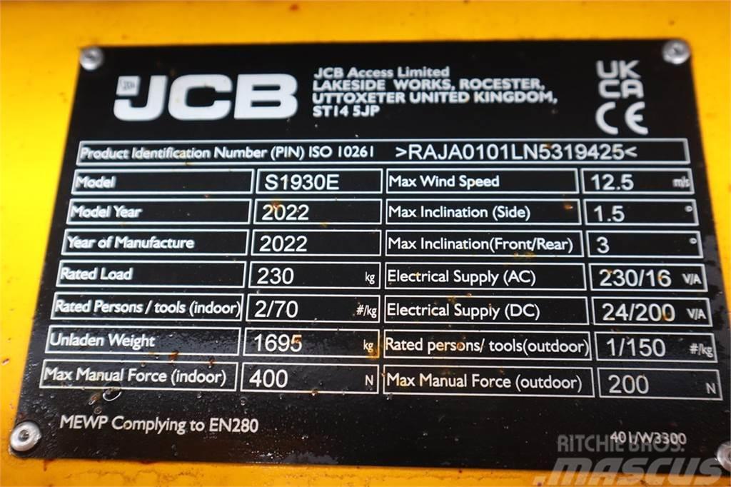 JCB S1930E Valid inspection, *Guarantee! New And Avail Elevadores de tesoura