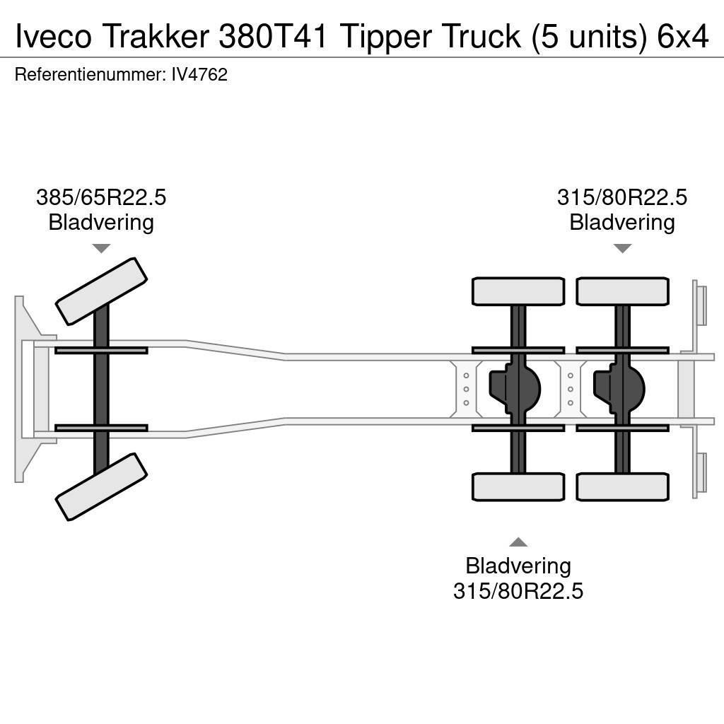 Iveco Trakker 380T41 Tipper Truck (5 units) Camiões basculantes