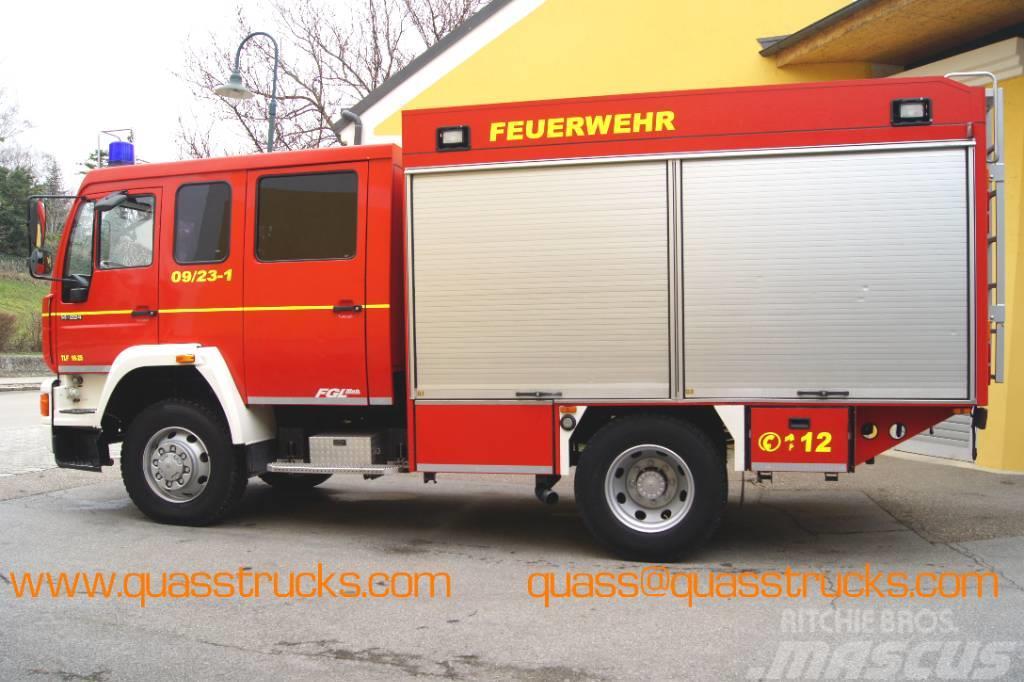MAN 14.224 L80 4x4 /TÜV/METZ TLF 16/25 Feuerwehr Carros de bombeiros