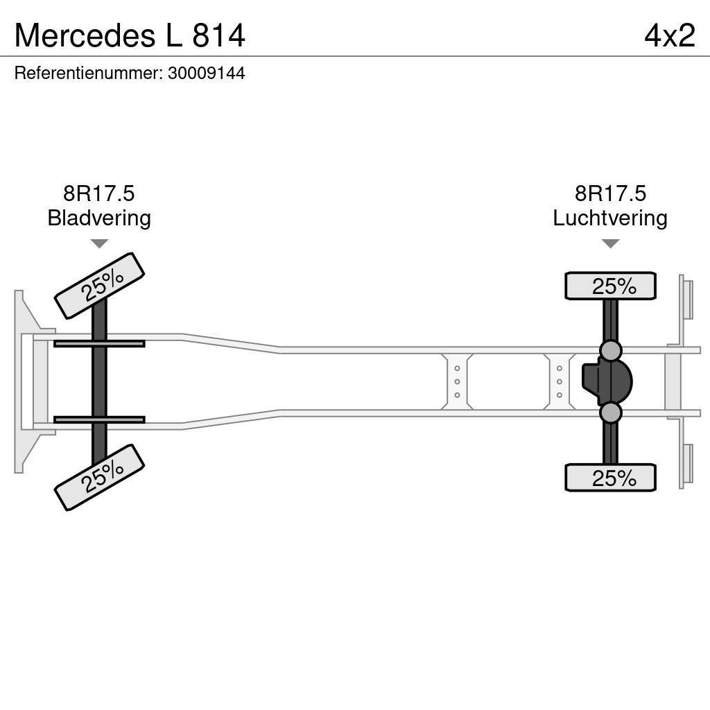 Mercedes-Benz L 814 Camiões de chassis e cabine