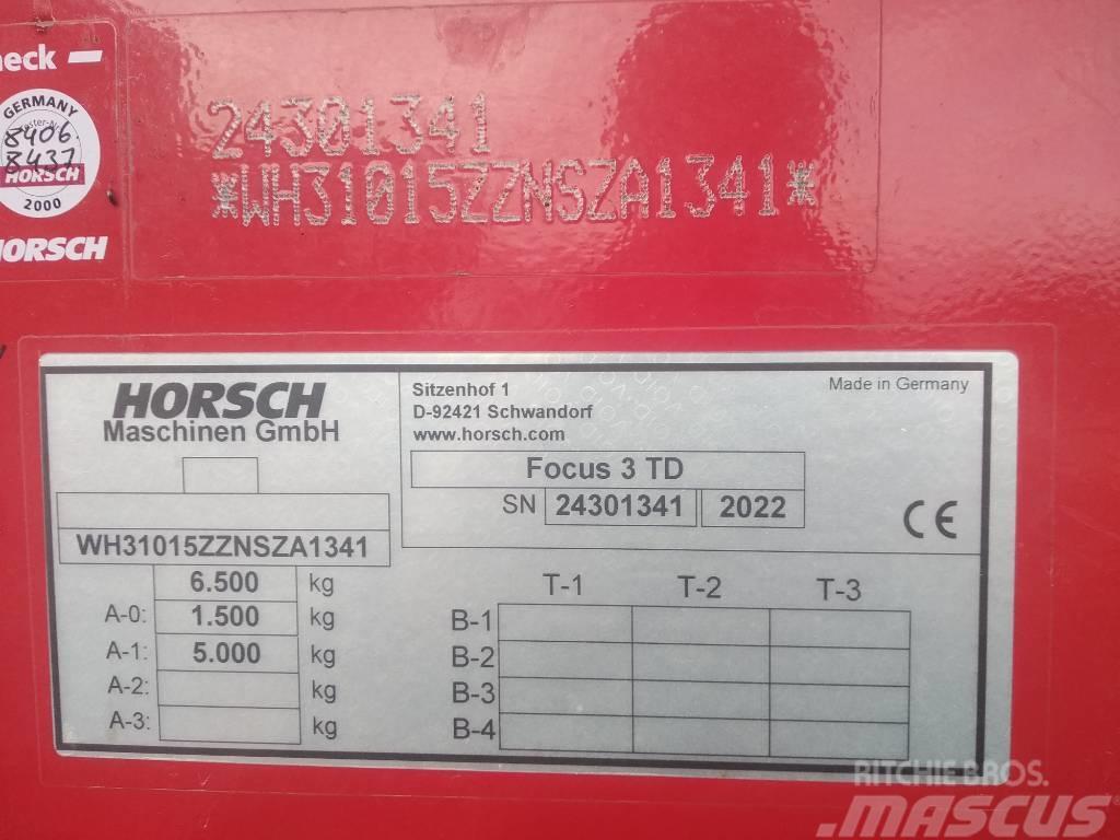 Horsch Focus 3 TD Perfuradoras