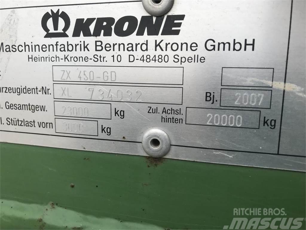 Krone ZX 450 GD Atrelados auto-carregadores