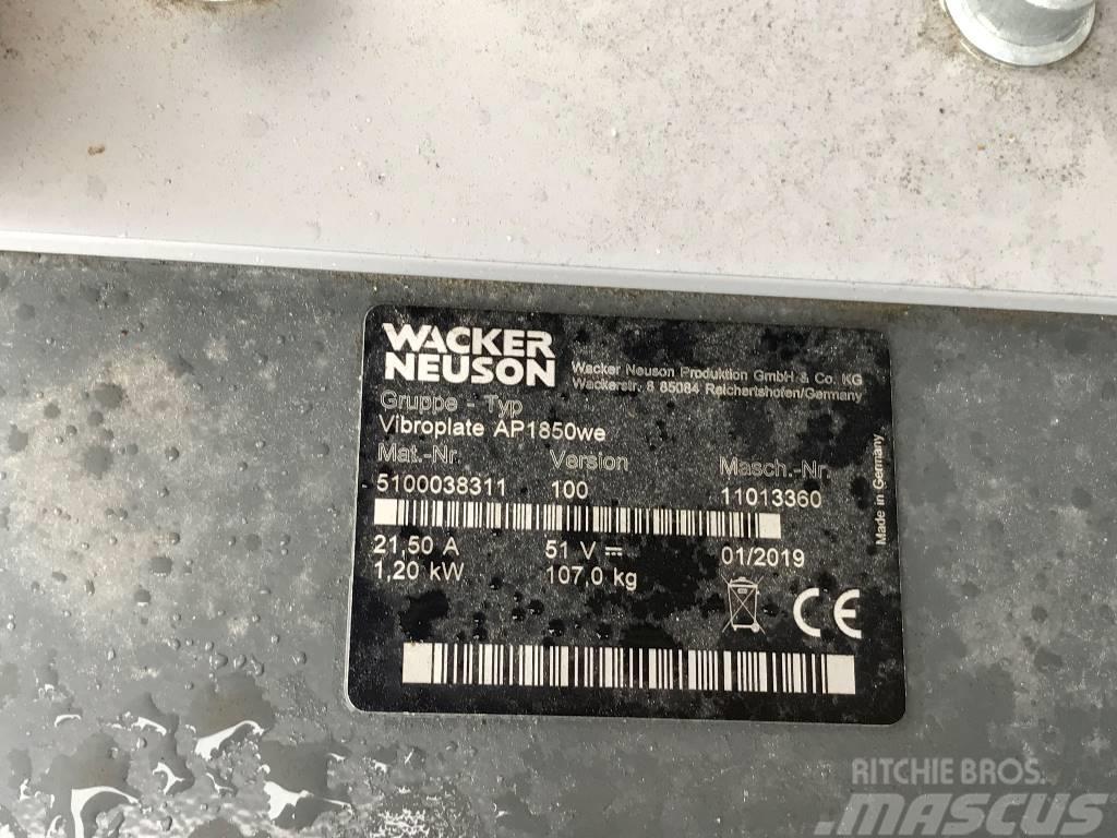 Wacker Neuson AP1850we Placas compactadoras