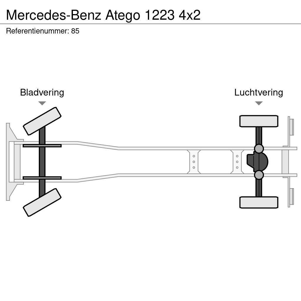 Mercedes-Benz Atego 1223 4x2 Camiões estrado/caixa aberta