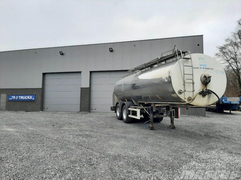 Maisonneuve TANK IN STAINLESS STEEL INSULATED - 25000 L Semi Reboques Cisterna