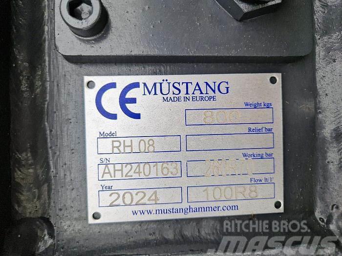 Mustang RH08 Abbruch-Pulverisierer Martelos Hidráulicos