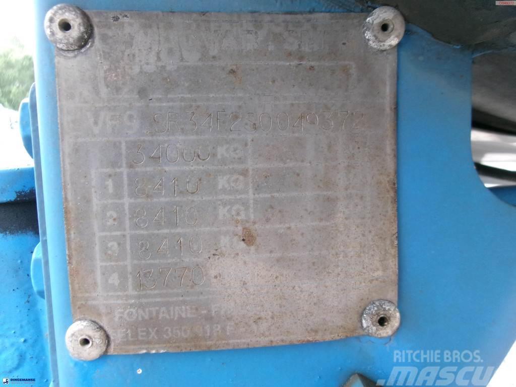 Magyar Chemical tank inox 32.5 m3 / 1 comp Semi Reboques Cisterna
