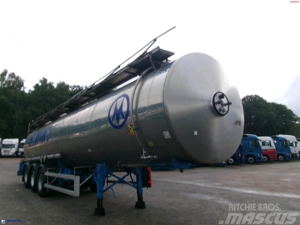 Magyar Chemical tank inox 32.5 m3 / 1 comp Semi Reboques Cisterna