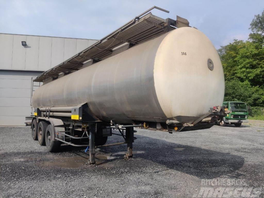 BSL CHEMICAL TANK IN STAINLESS STEEL - 29000 L - 5 UNI Semi Reboques Cisterna