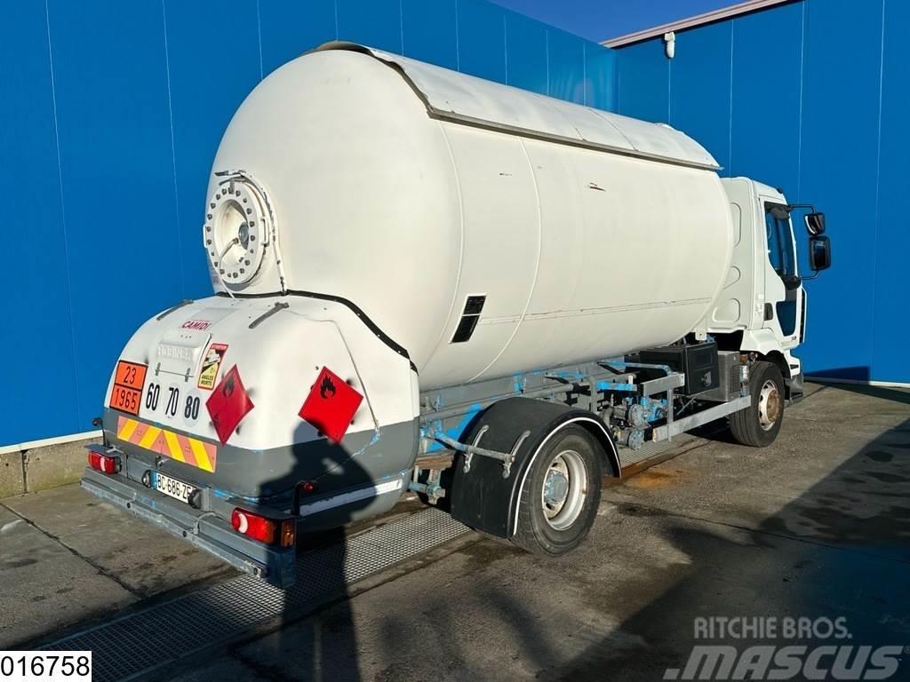 Renault Midlum 220 17013 Liter, LPG GPL, Gastank, Steel su Camiões-cisterna