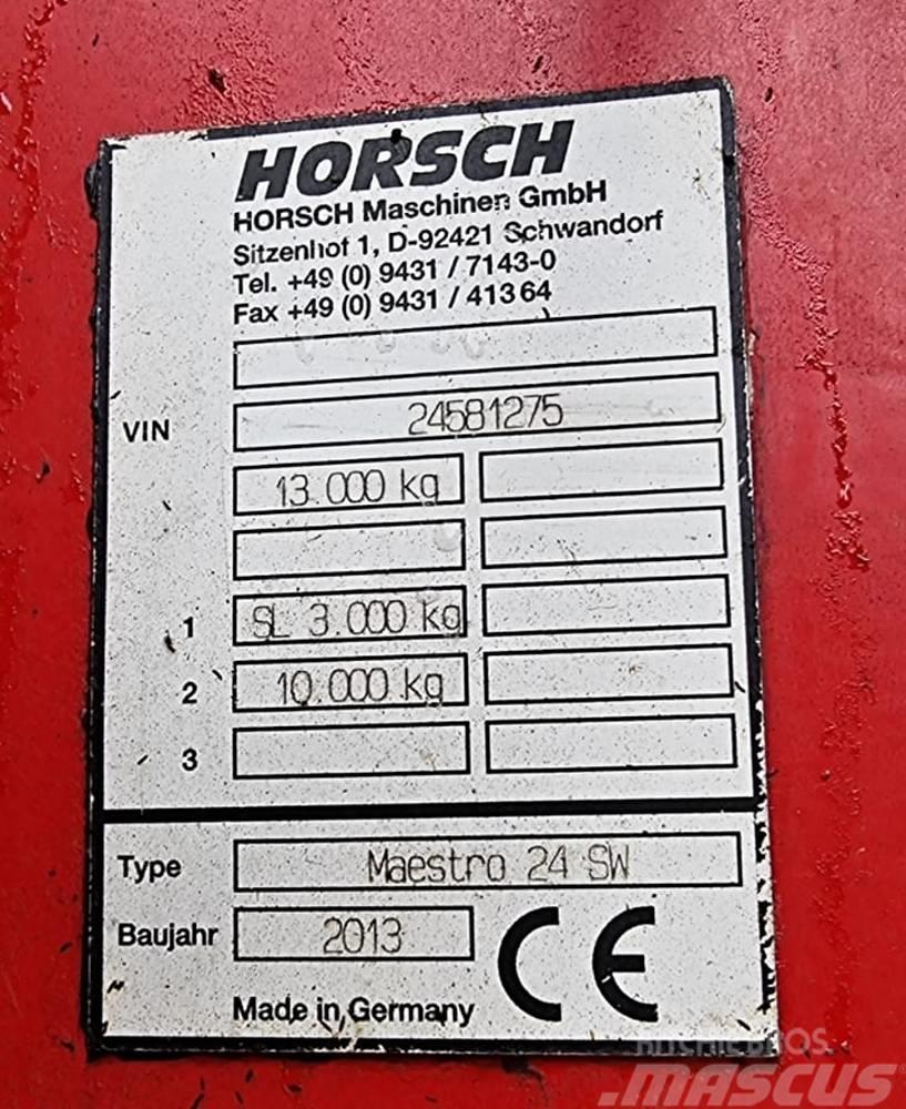 Horsch Maestro 24 SW Perfuradoras combinadas