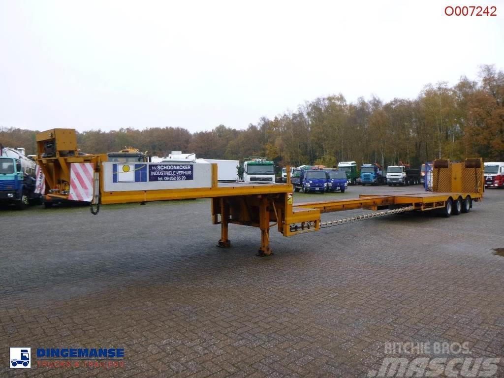 Broshuis 3-axle semi-lowbed trailer E-2190-24 / 47.5 T ext. Semi Reboques Carga Baixa