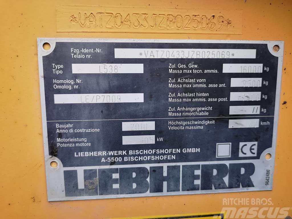 Liebherr 538 Pás carregadoras de rodas