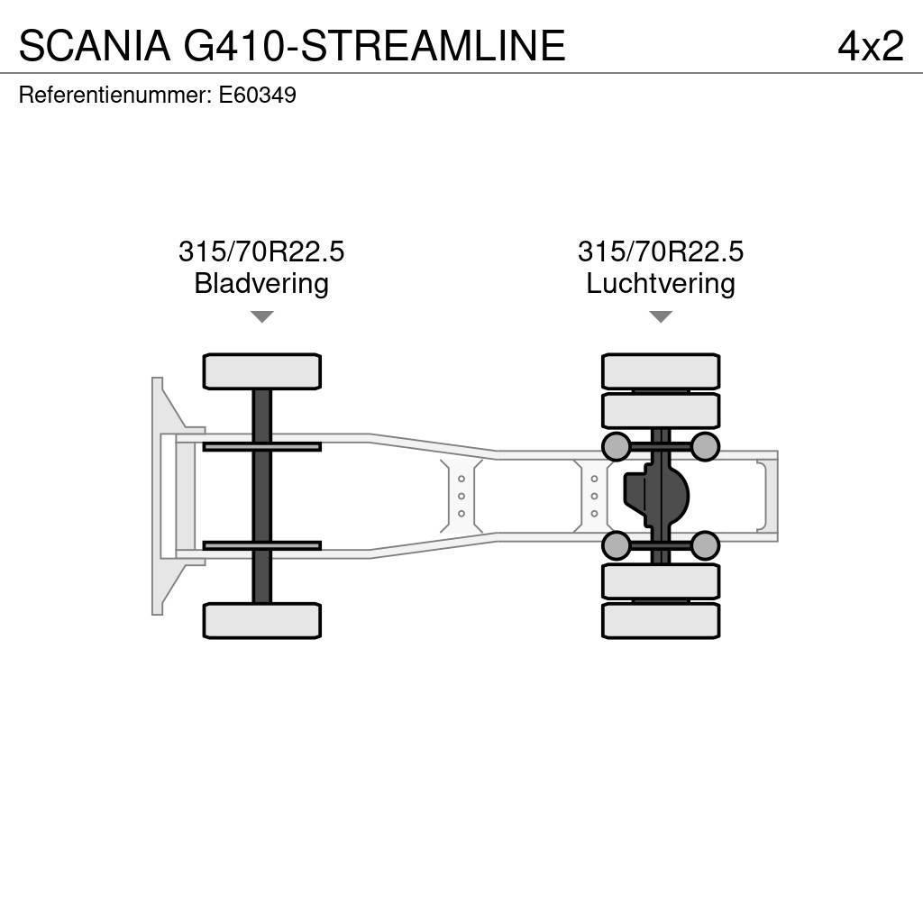 Scania G410-STREAMLINE Tractores (camiões)