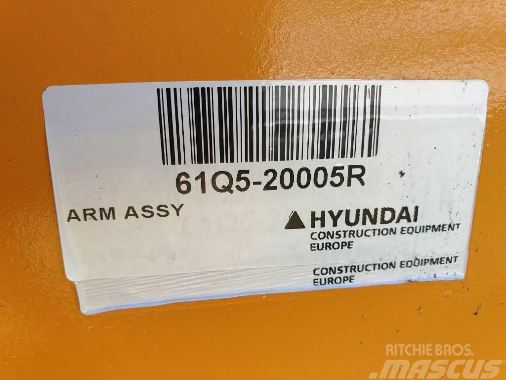 Hyundai Excavator Stick R160 Robex 160 Chassis e suspensões