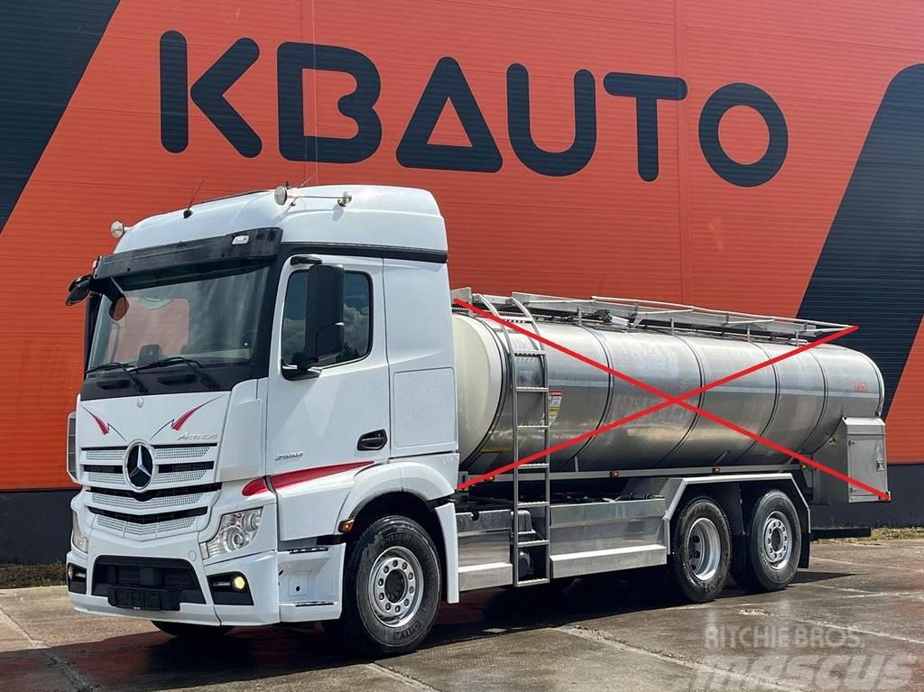 Mercedes-Benz Actros 2558 6x2*4 FOR SALE AS CHASSIS ! / RETARDER Camiões de chassis e cabine