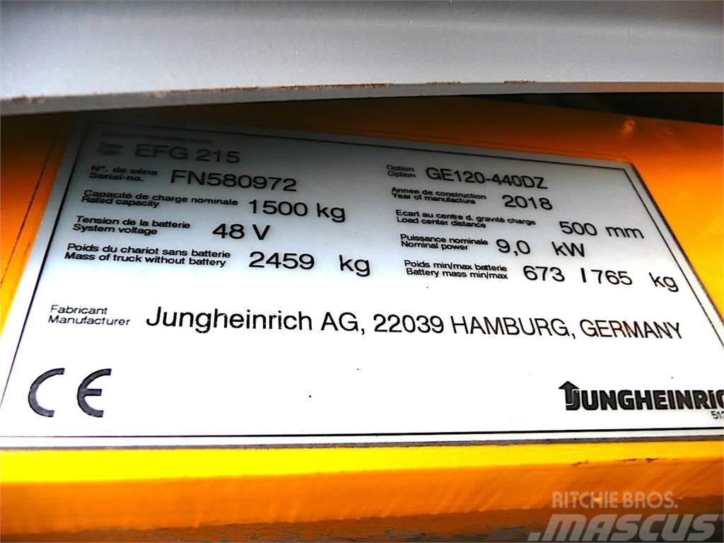 Jungheinrich EFG 215 440 DZ Empilhadores eléctricos