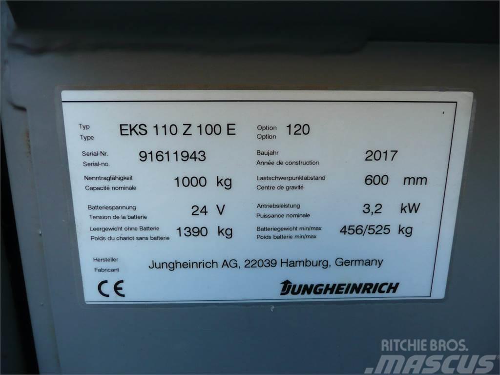Jungheinrich EKS 110 Z 100 E Preparadoras de encomendas de alta elevação
