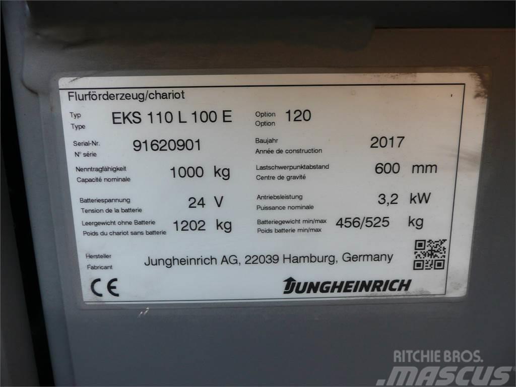 Jungheinrich EKS 110L 100E Preparadoras de encomendas de alta elevação