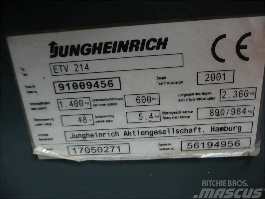 Jungheinrich ETV 214 600 DZ Empilhadores Elevadores