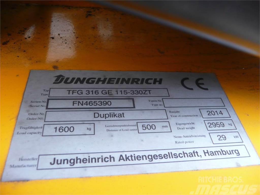 Jungheinrich TFG 316 330 ZT Empilhadores a gás