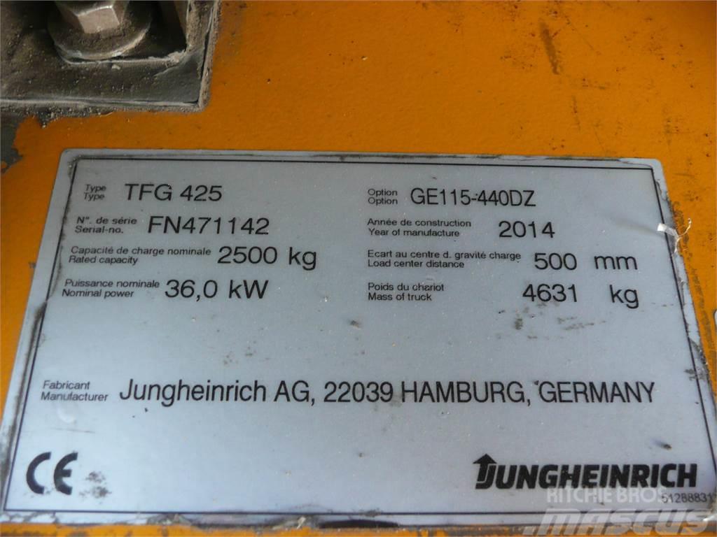 Jungheinrich TFG 425 440 DZ Empilhadores a gás