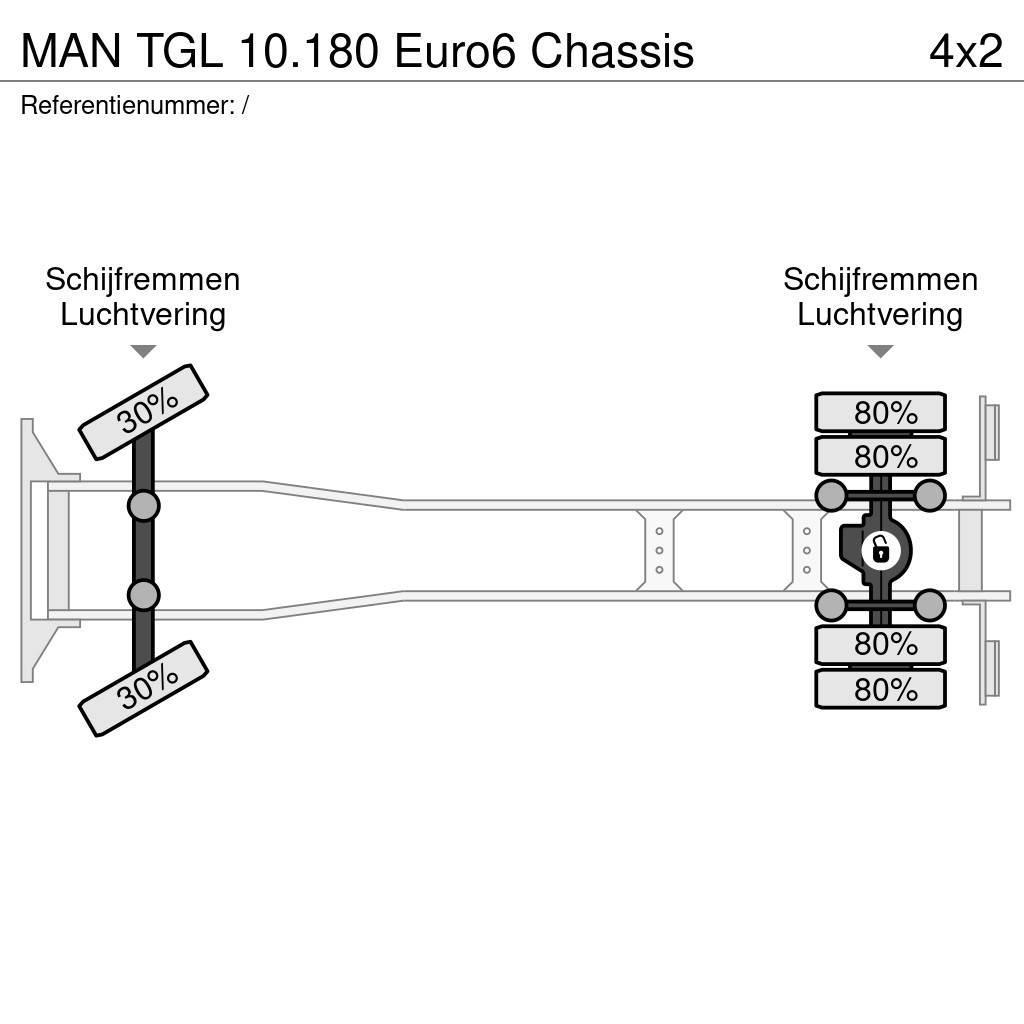 MAN TGL 10.180 Euro6 Chassis Camiões de chassis e cabine
