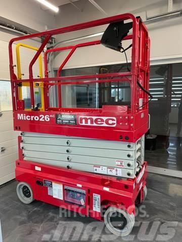 MEC Micro26 AC Electric Scissor Lift Elevadores de tesoura