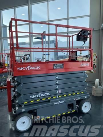 SkyJack SJ4740 Electric Scissor Lift Elevadores de tesoura